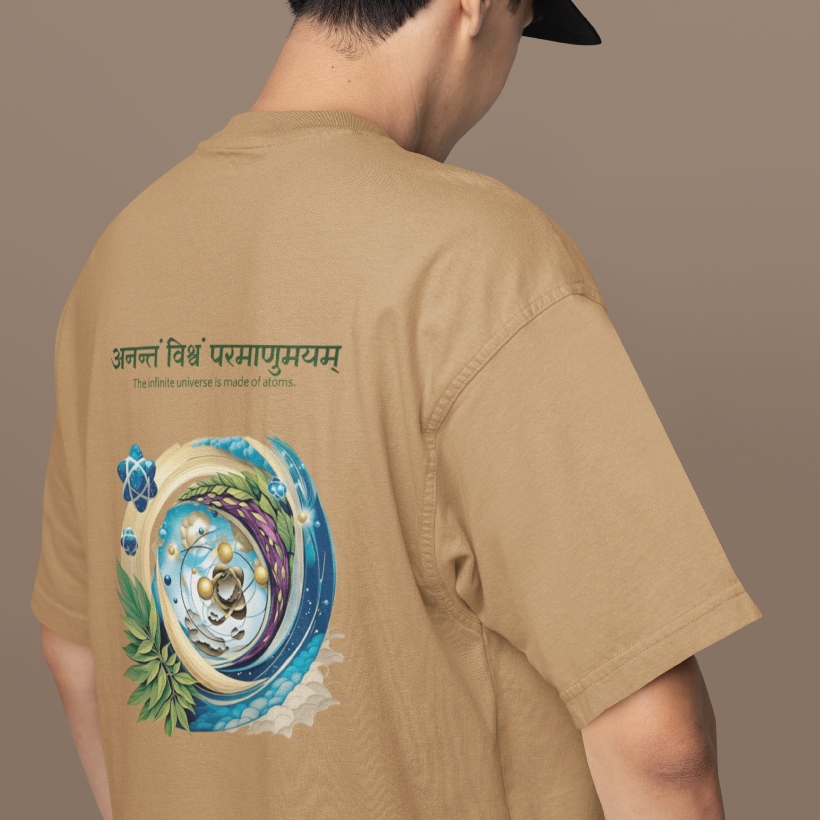 Vaisheshika Philosophy Oversize T-Shirt