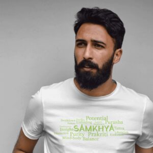 Samkhya White Tshirt