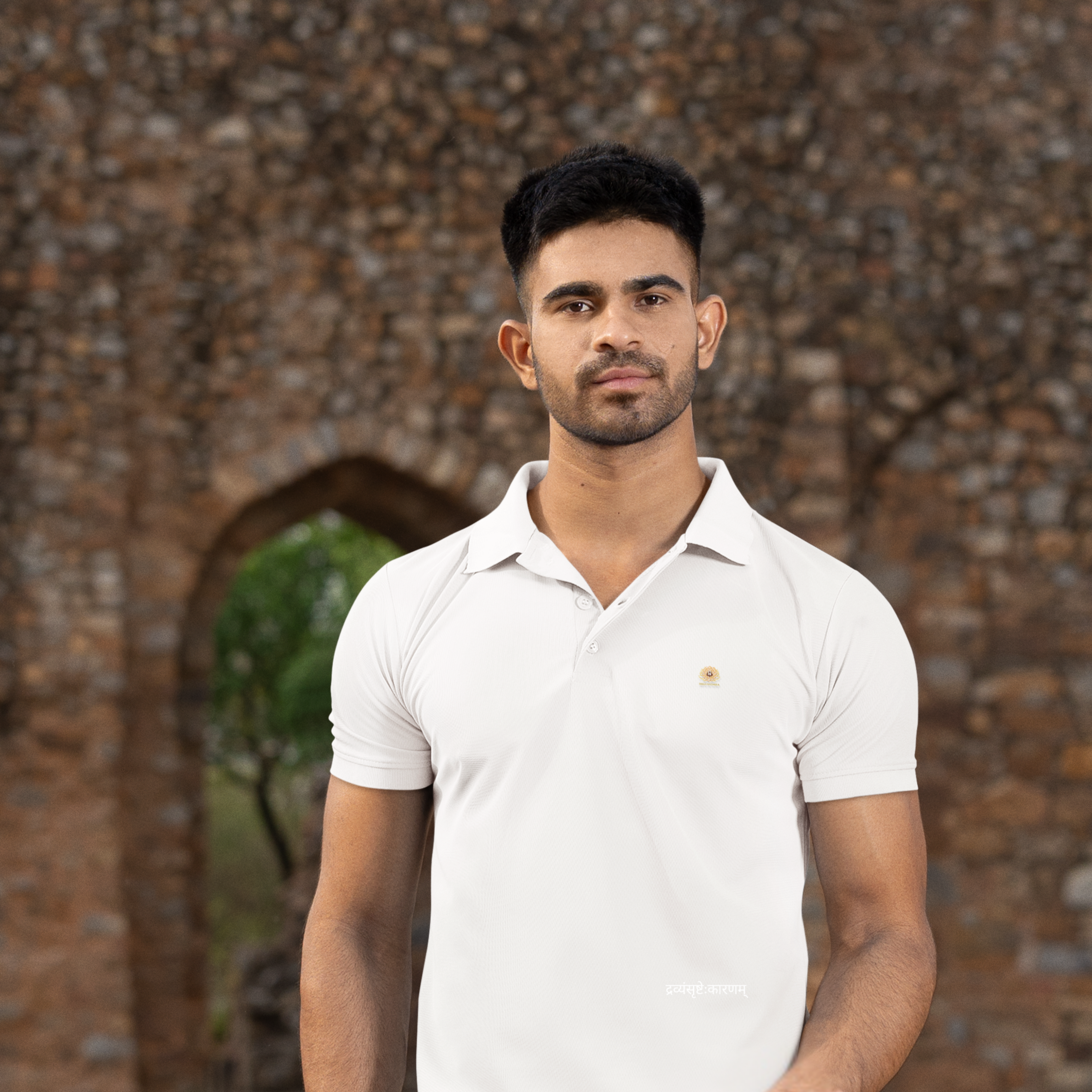 Vaisheshika Polo Neck Tshirt