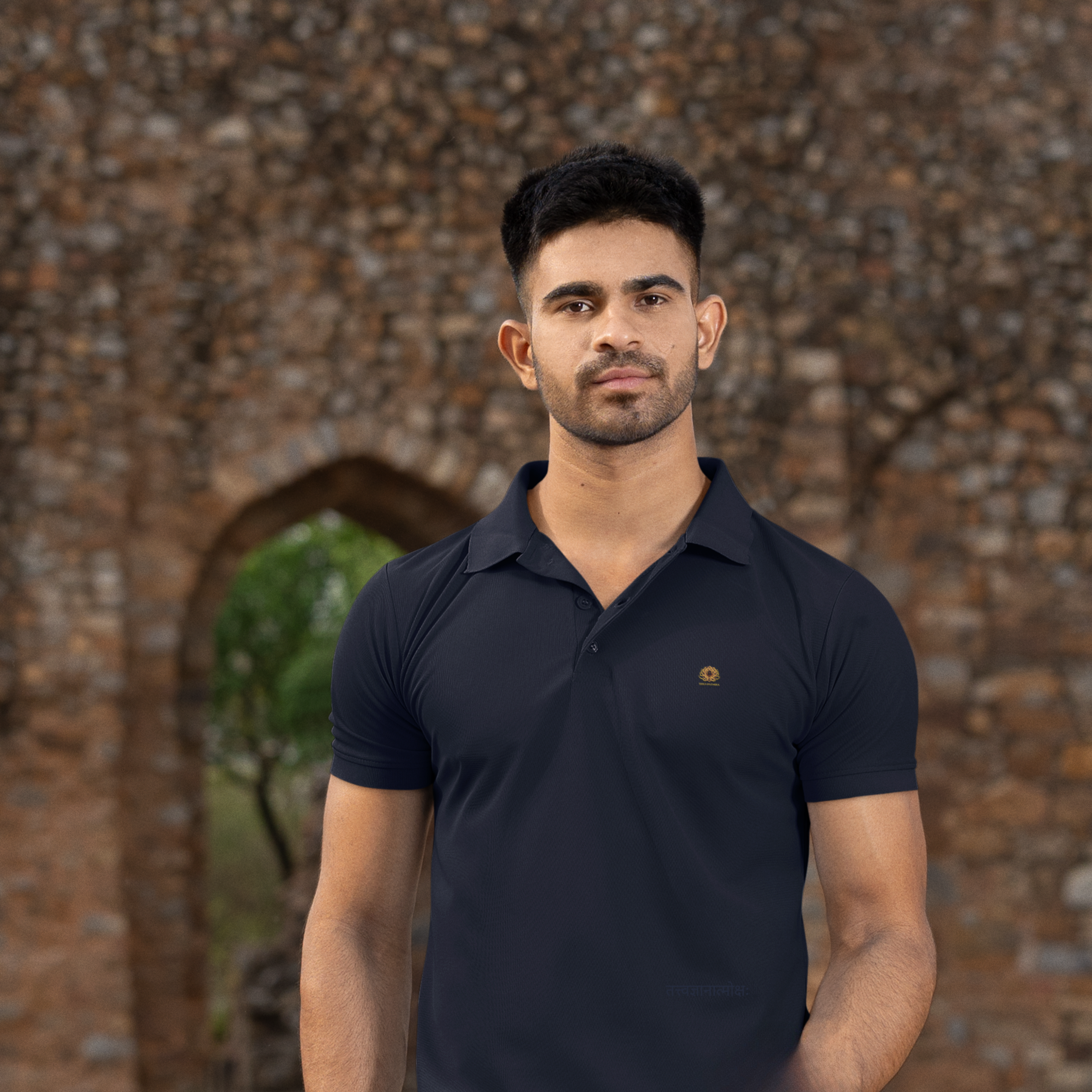 Nyaya Polo Neck Tshirt