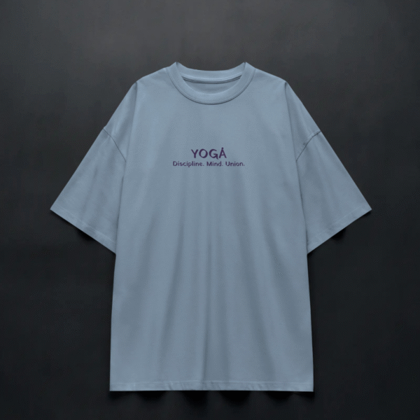 Yoga Philosophy Oversize T-Shirt - Image 3