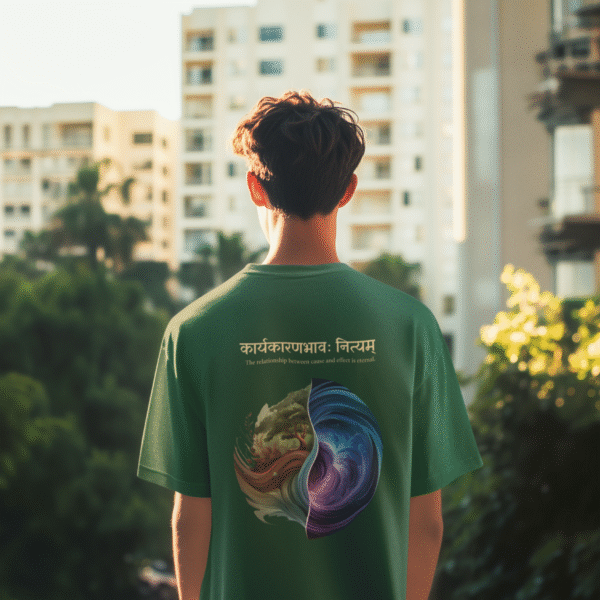 Samkhya Philosophy  Oversize T-Shirt - Image 5