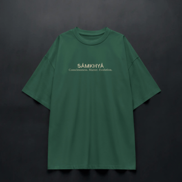 Samkhya Philosophy  Oversize T-Shirt - Image 3